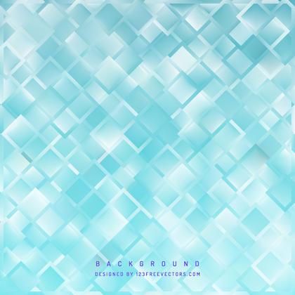 Abstract Light Turquoise Square Background Template