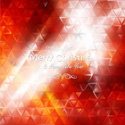 Red White Christmas Background