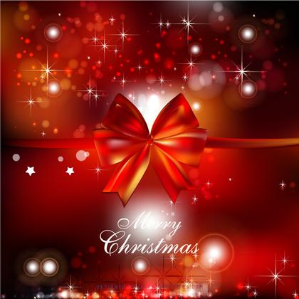 Dark Red Christmas Bow Background Graphics