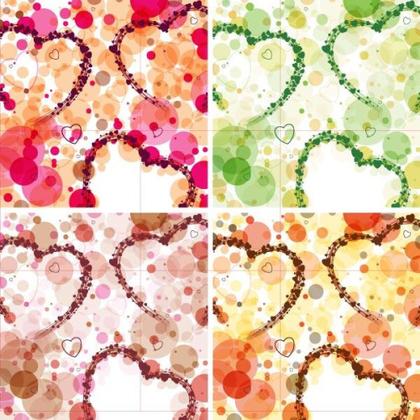 Valentines Day Background Vector Images