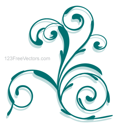 Vector Floral Ornamental Design