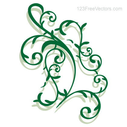 Vector Floral Ornament