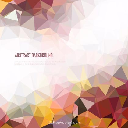 Low Poly Multicolor Wallpaper Background