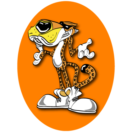 Chester Cheetah Cartoon Vector