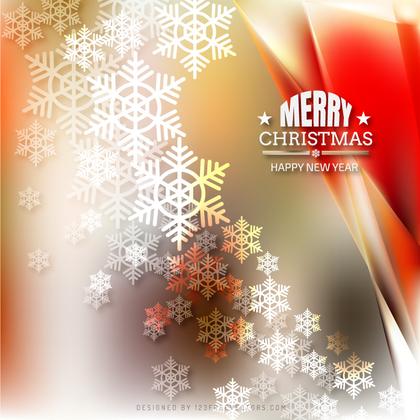 Christmas Snowflake Background Design