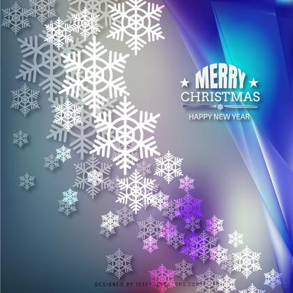 Christmas Snowflake Background Image
