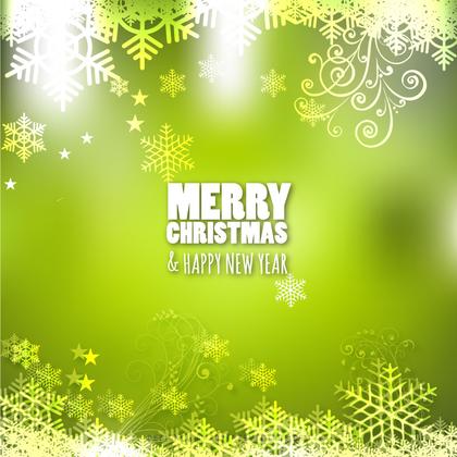 Green Christmas Background