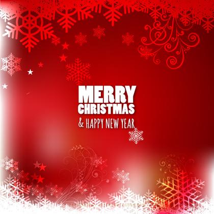 Red Christmas Background Design