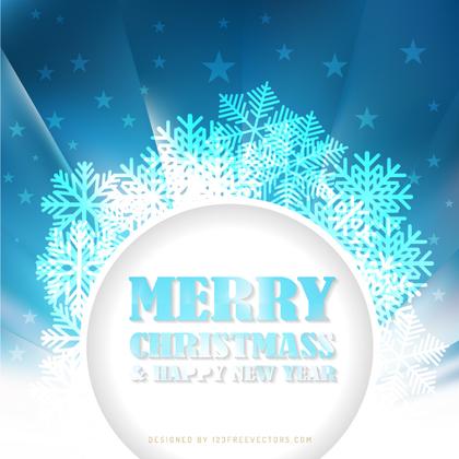 Merry Christmas and Happy New Year Banner Background Image