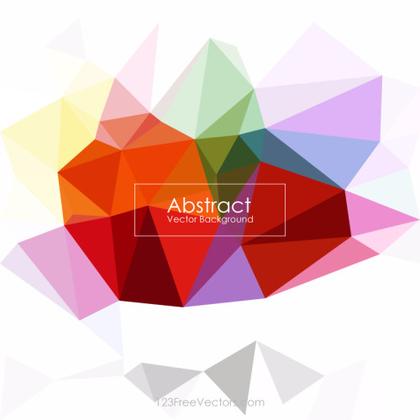 Vibrant Collection of Multicolored Polygonal Vector Designs