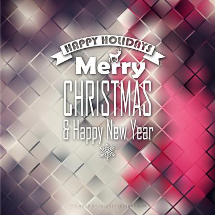 Merry Christmas and Happy New Year Background Graphics