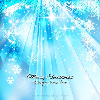 Blue Sparkles Christmas Snowflake Background Graphics