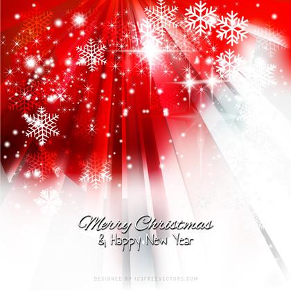 Red White Sparkles Christmas Snowflake Background Graphics