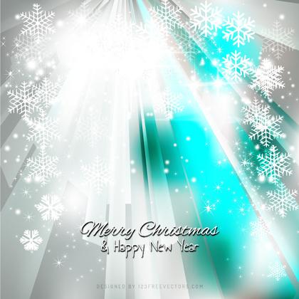 Gray Turquoise Sparkles Christmas Snowflake Background Graphics