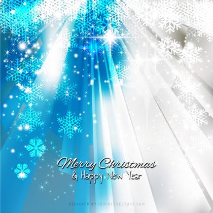 Gray Turquoise Sparkles Christmas Snowflake Background Template