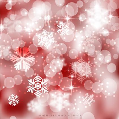 Light Red Bokeh Christmas Lights Background Graphics