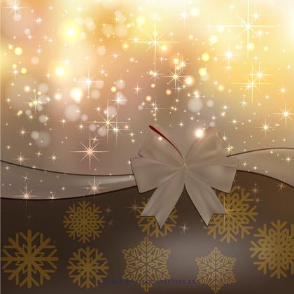 Merry Christmas Bow Background Image