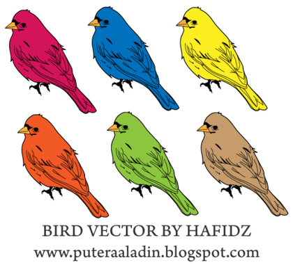 Free Birds Vector Illustrator Pack