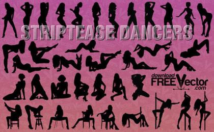 Captivating Dance Silhouettes: A Bountiful Vector Collection