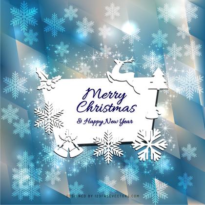 Merry Christmas and Happy New Year Card Graphics