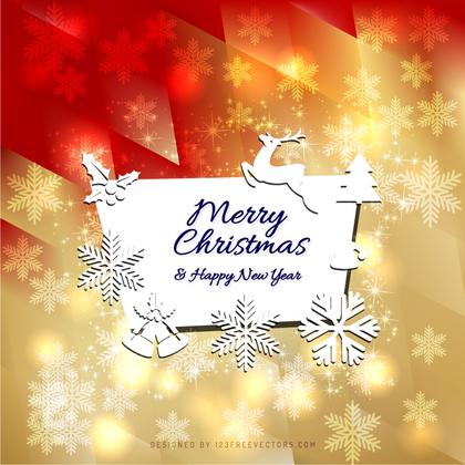Merry Christmas and Happy New Year Card