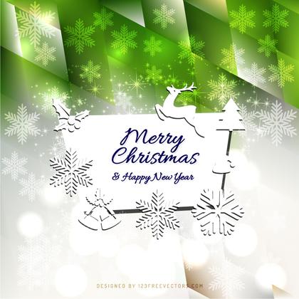 Merry Christmas and Happy New Year Card Image