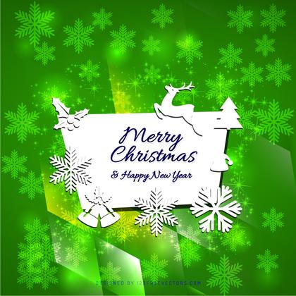 Merry Christmas and Happy New Year Card
