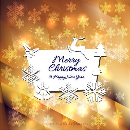 Merry Christmas and Happy New Year Card