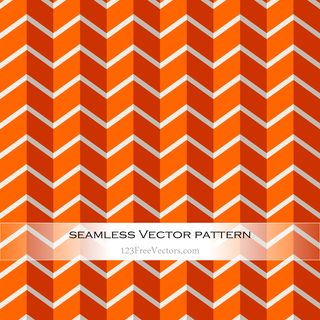 Orange Chevron Background