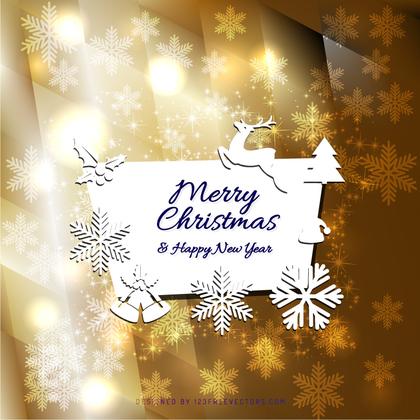 Merry Christmas and Happy New Year Card