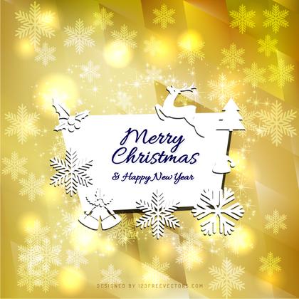 Merry Christmas and Happy New Year Card Image