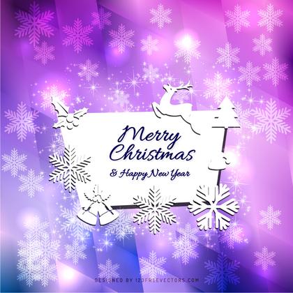 Merry Christmas and Happy New Year Card Image