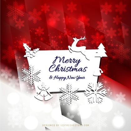 Merry Christmas and Happy New Year Card