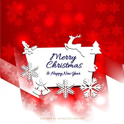 Merry Christmas and Happy New Year Card Image