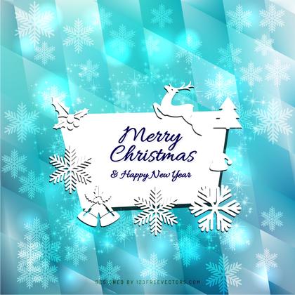 Merry Christmas and Happy New Year Card Graphics