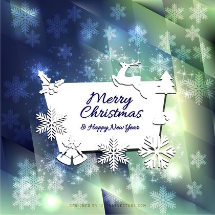 Merry Christmas and Happy New Year Card Image