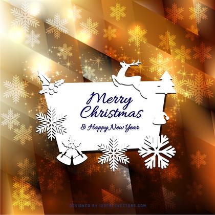 Merry Christmas and Happy New Year Card Image