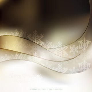 Merry Christmas Dark Color Background with Snowflakes