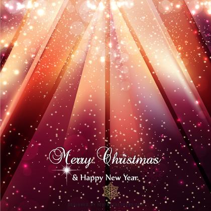 Christmas Sparkles Dark Color Background Template