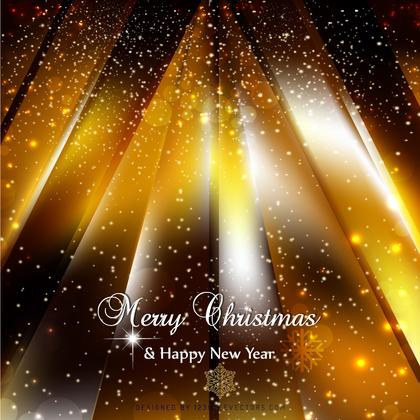 Black Orange Sparkles Christmas Background Image