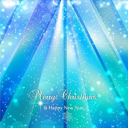 Christmas Sparkles Turquoise Blue Background Graphics