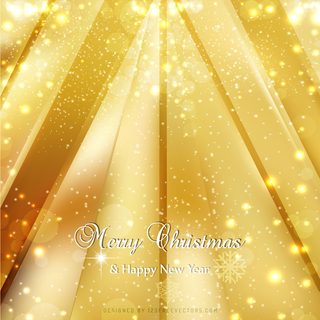 Christmas Sparkles Yellow Background Graphics