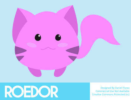 Cute Cartoon Rodent Vector