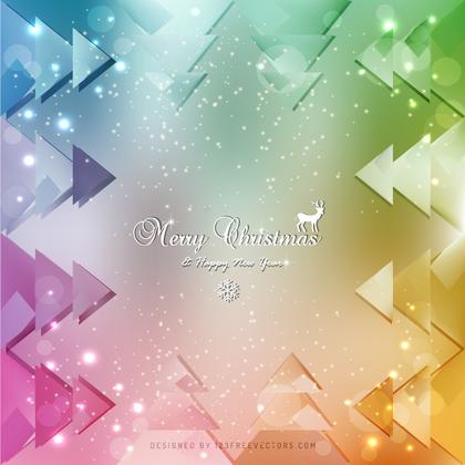 Colorful Christmas Background Graphics