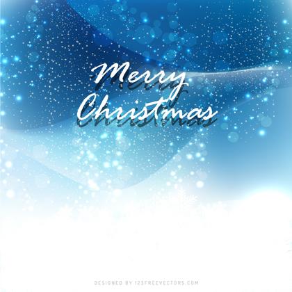 Blue Christmas Background