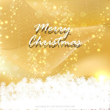 Gold Christmas Background Design