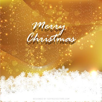 Orange Christmas Background Image