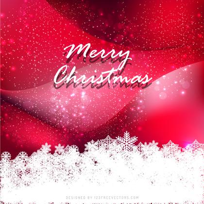 Red Christmas Background Template