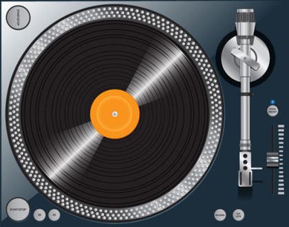 Free High Quality Vector Turntable