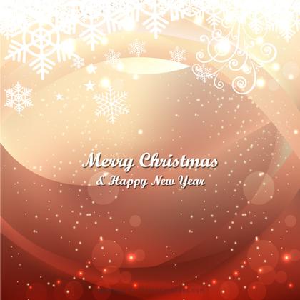 Red Beige Christmas Background Image